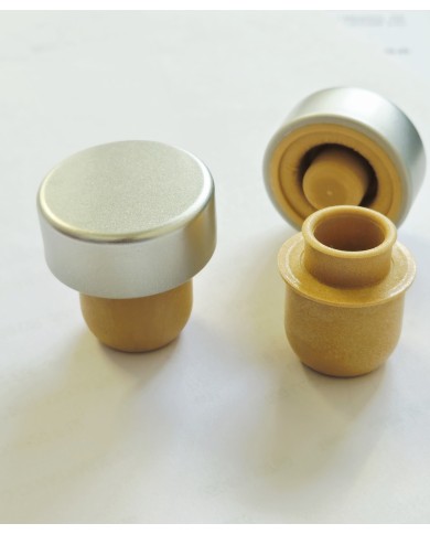 TAPPO VERSATORE TESTA ARGENTO DIM 34X14X22,5