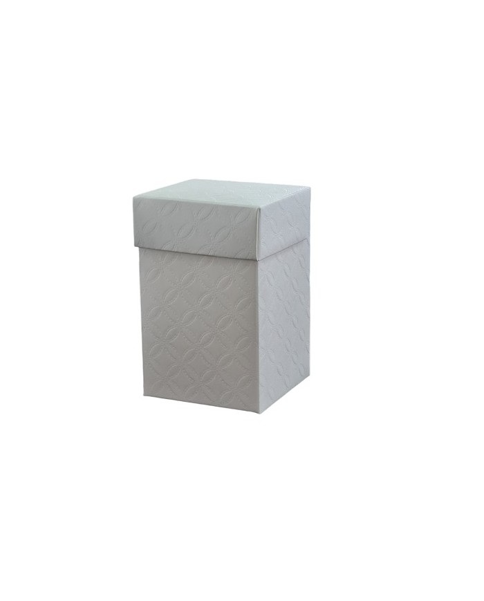 BOTTIGLIA  BOMBONIERA CUBICA 100 ML E SCATOLA PZ40