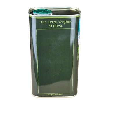 LATTINA PER OLIO LT 1 EXTRAVERGINE CON TAPPO PZ 50