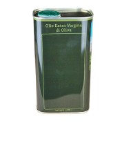 LATTINA PER OLIO LT 1 EXTRAVERGINE CON TAPPO PZ 50