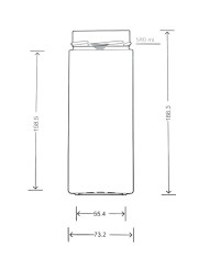 VASO ERGO DA 580 CC DIAM 70 DEEP PZ 24