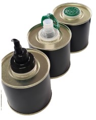 LATTINA PER OLIO CIRCOLARE  1 LITRO PEZZI 30