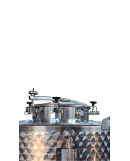 SILOS INOX DA 1000 LT DA STOCCAGGIO PER AZOTO