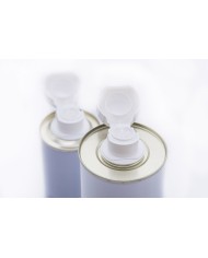 LATTINA CILINDRICA BIANCA PER OLIO 500 CC PZ 80