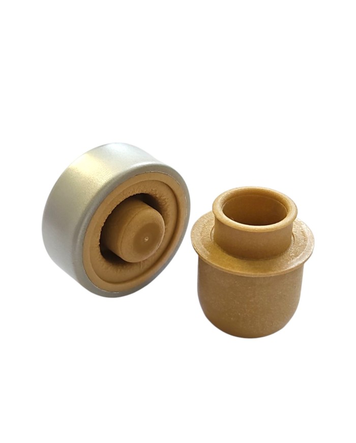 TAPPO VERSATORE TESTA ARGENTO DIM 34X14X22,5